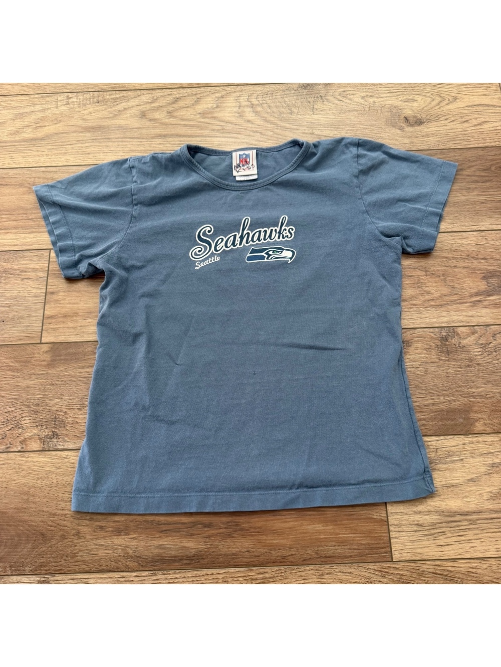 Vintage Seattle Seahawks NFL For Her Blue Shirt M